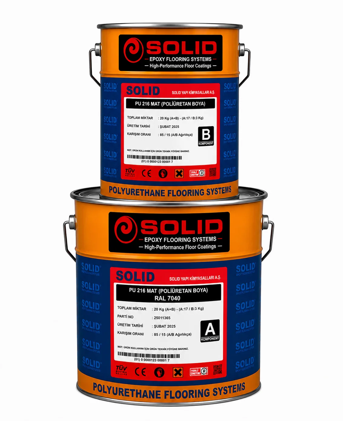 SOLID PU 216 MATTE POLYURETHANE PAINTS