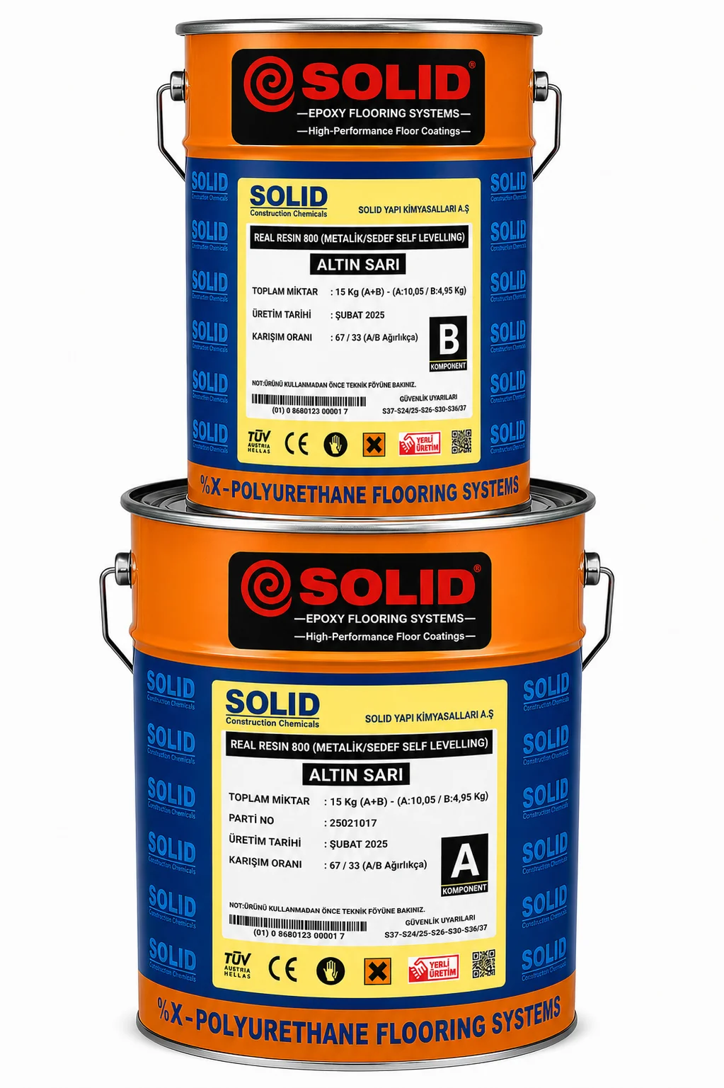 SOLID 800 METALLIC/PEARL OF PEARL SELF LEVELING EPOXY